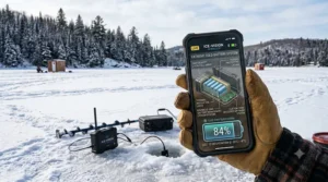 Battery life indicator optimized for extreme Canadian sub-zero temperatures.